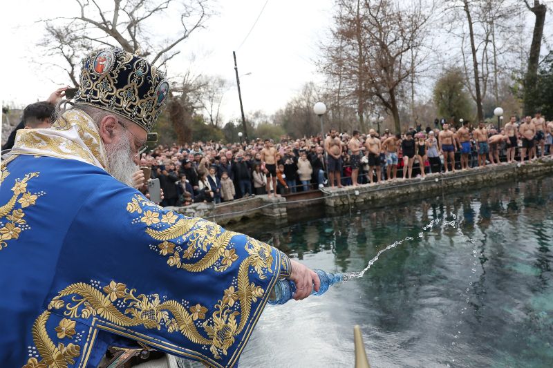 Τα Άγια Θεοφάνεια στην Ιερά Μητρόπολη Δράμας